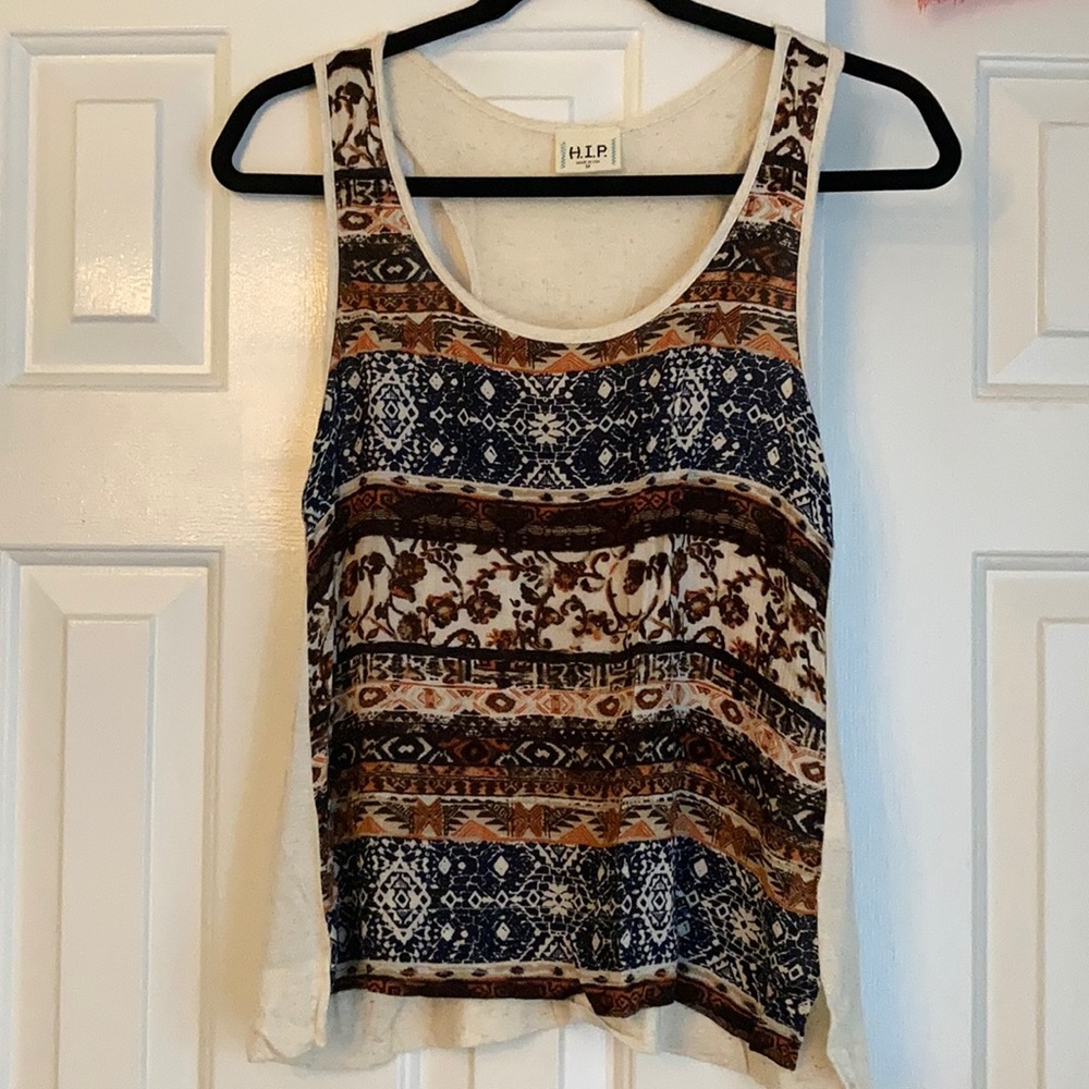 Printed tank top